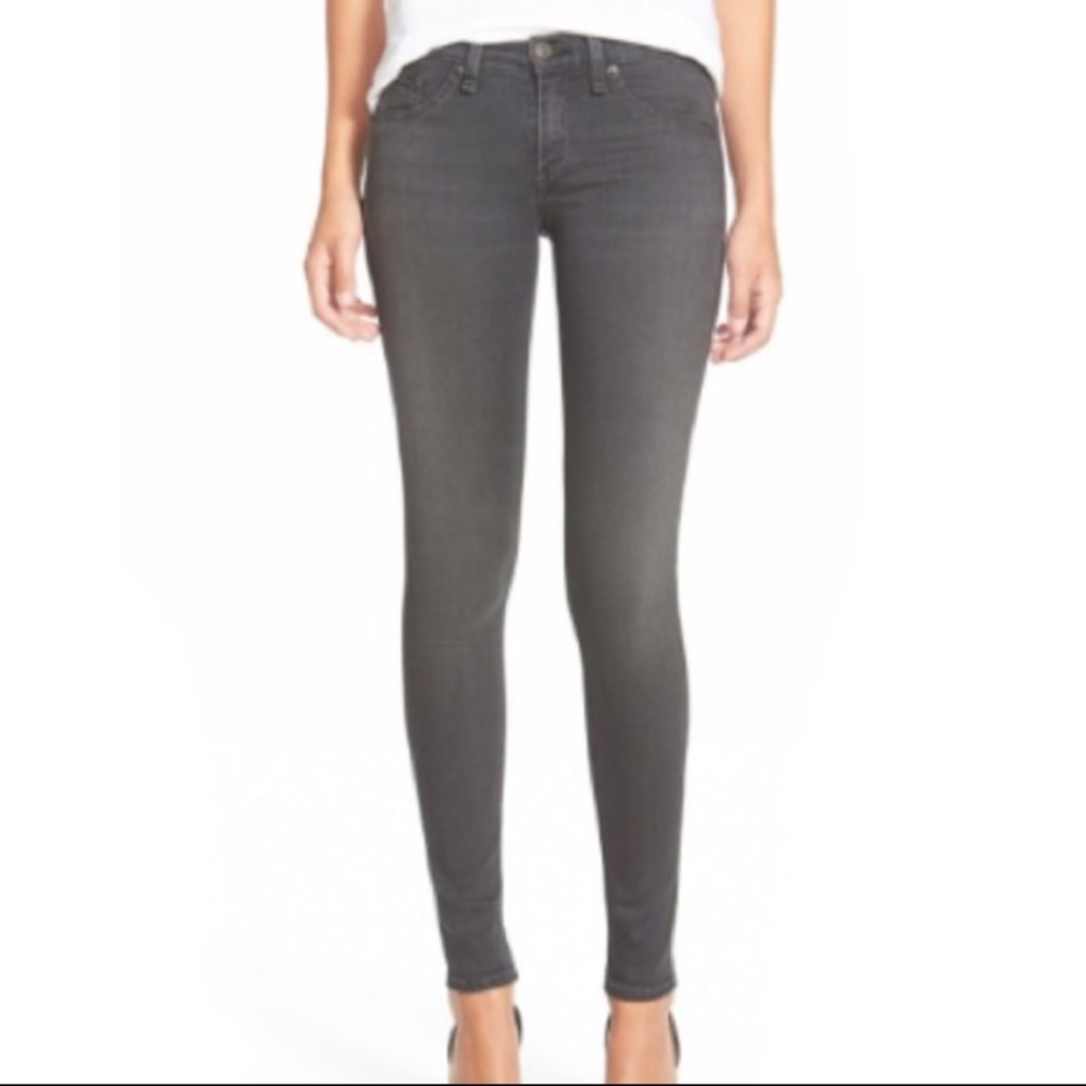 Rag & bone 25 gray legging skinny jeans 0172